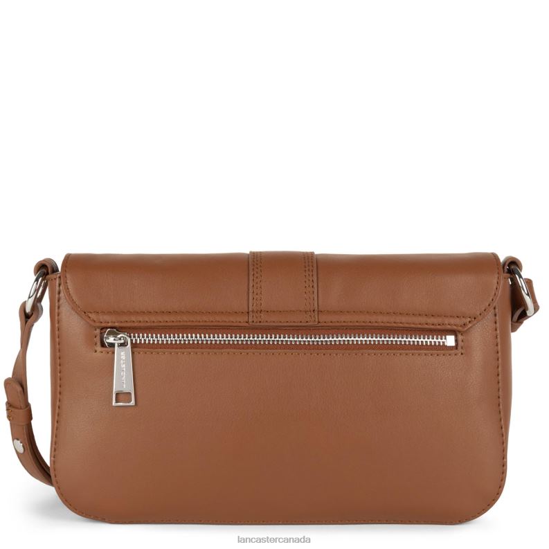 Women Crossbody Bag Soft Tie 4J6H1559 Bag Cognac Lancaster Paris
