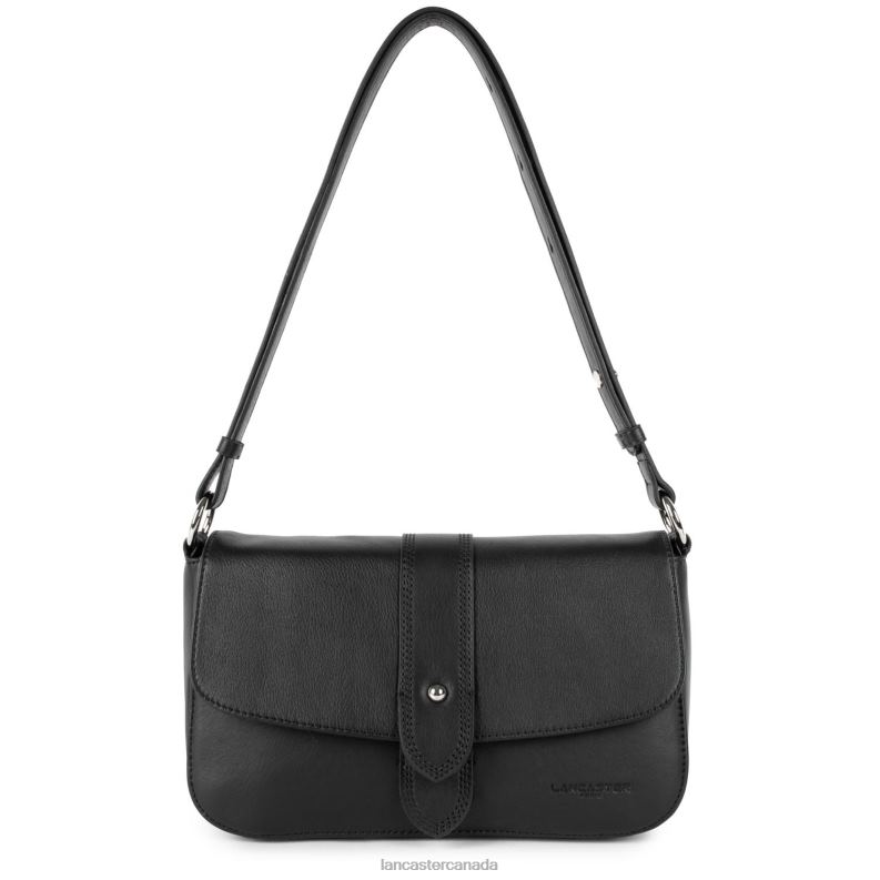 Women Crossbody Bag Soft Tie 4J6H1561 Bag Noir Lancaster Paris