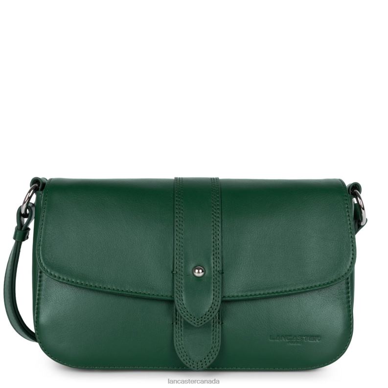 Women Crossbody Bag Soft Tie 4J6H1566 Bag Vert Alpin Lancaster Paris