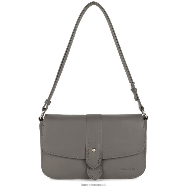 Women Crossbody Bag Soft Tie 4J6H1567 Bag Gris Lancaster Paris