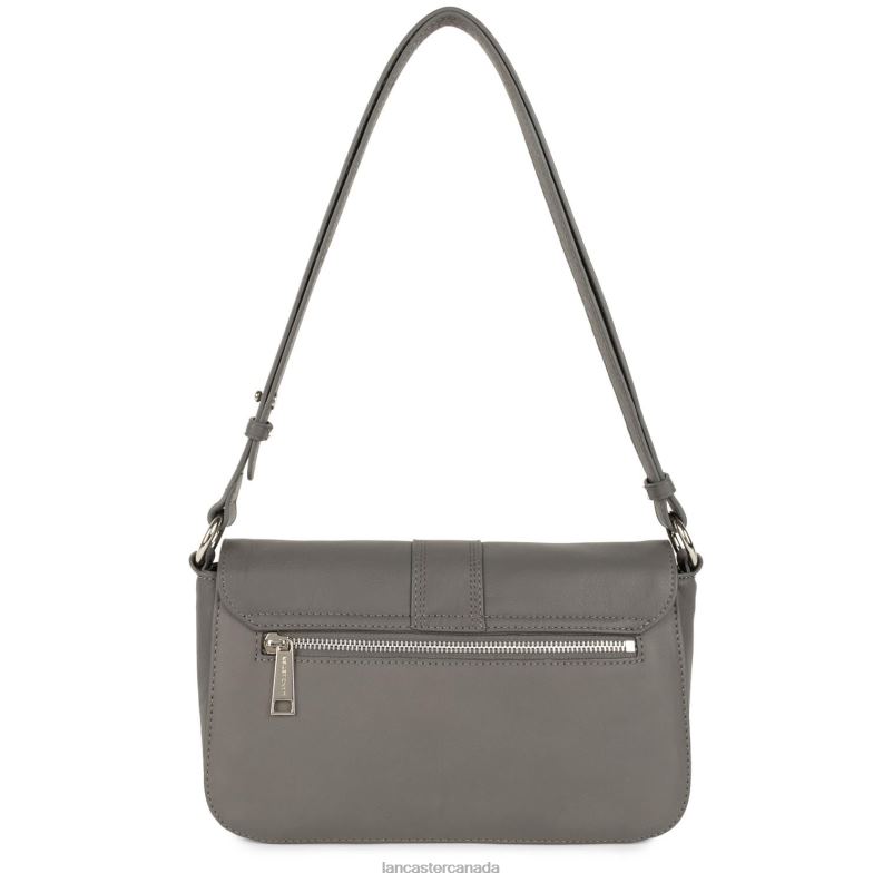Women Crossbody Bag Soft Tie 4J6H1567 Bag Gris Lancaster Paris