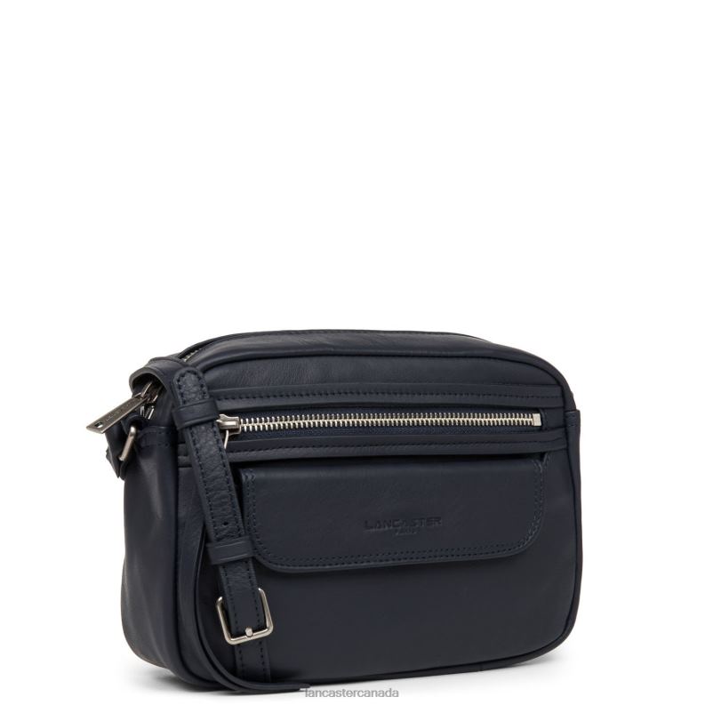 Women Crossbody Bag Soft Vintage 4J6H2275 Bag Bleu Fonce Lancaster Paris