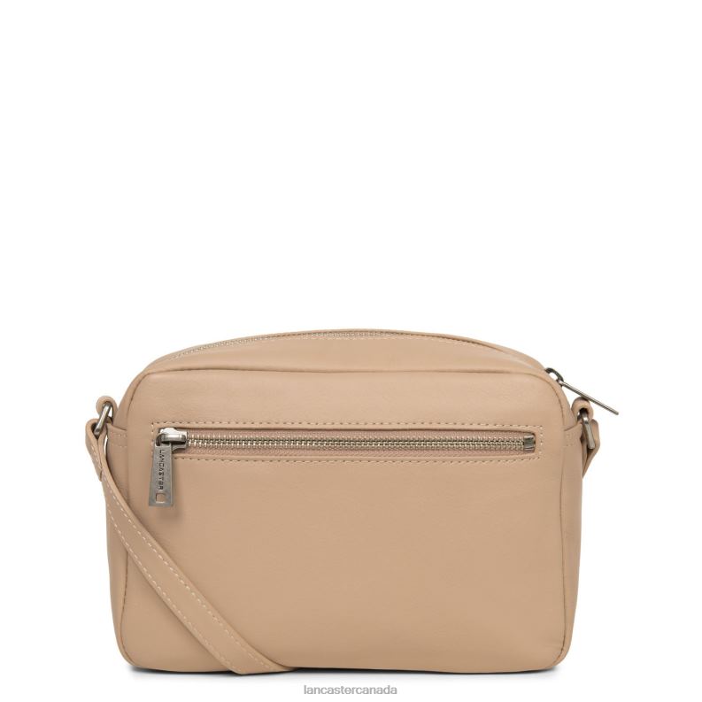 Women Crossbody Bag Soft Vintage 4J6H2280 Bag Cappuccino Lancaster Paris