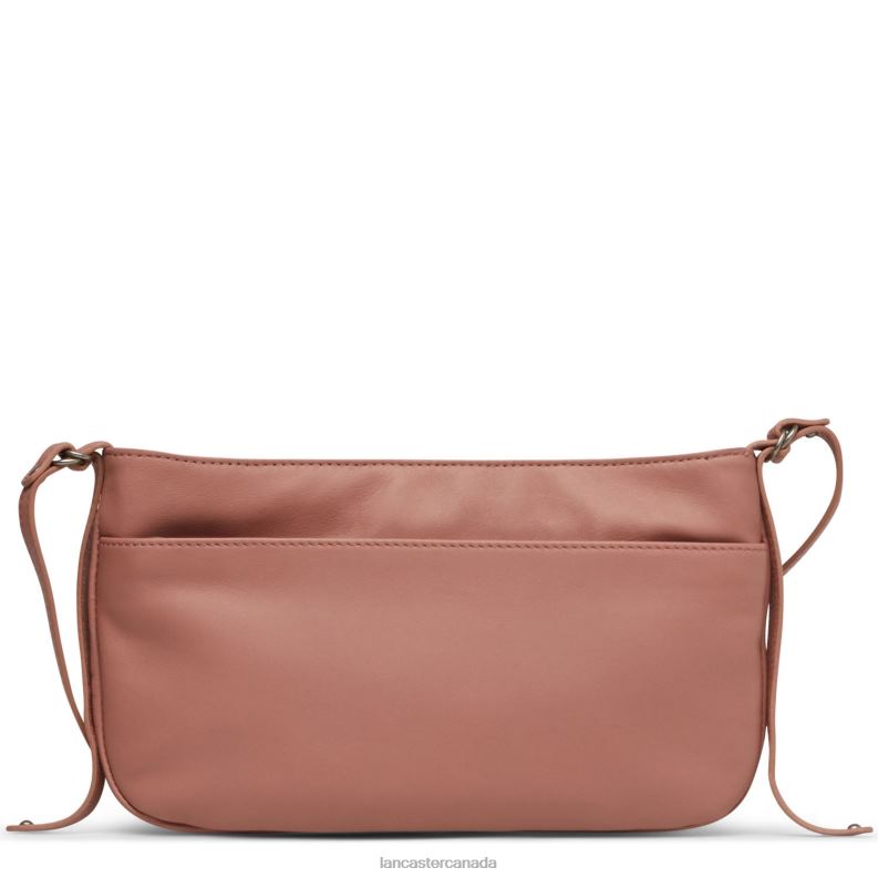 Women Crossbody Bag Soft Vintage Nova 4J6H1936 Bag Rose Cendre Lancaster Paris