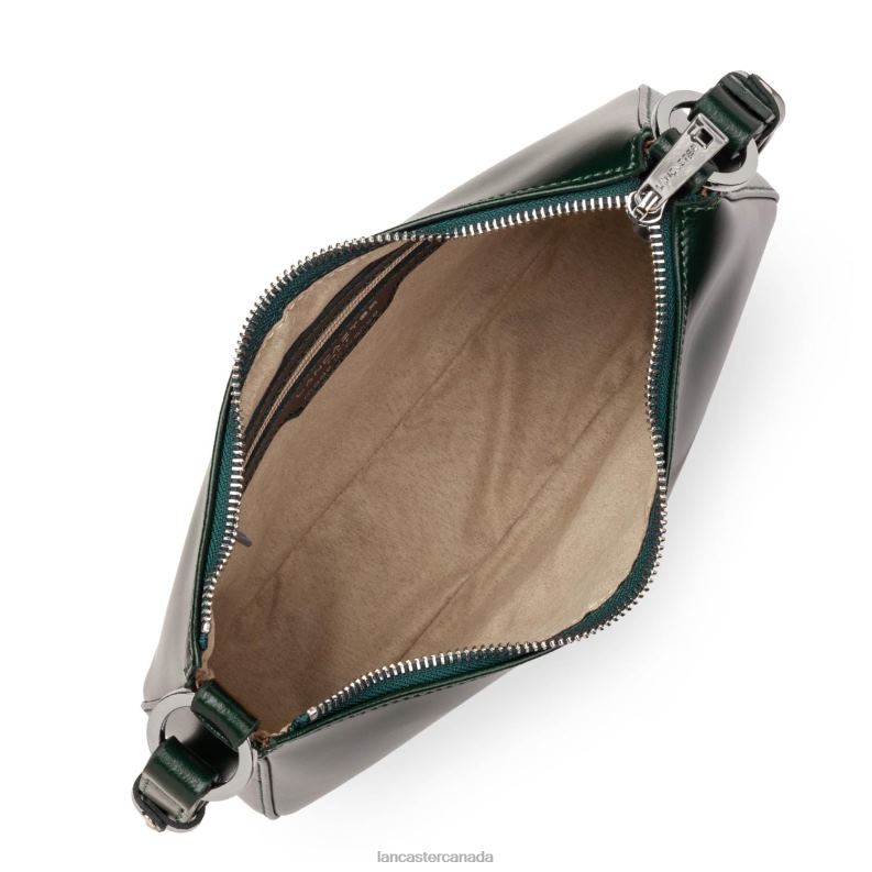 Women Crossbody Bag Suave Ace 4J6H388 Bag Vert Fonce Lancaster Paris