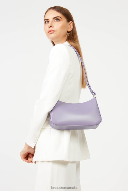 Women Crossbody Bag Suave Ace 4J6H395 Bag Mauve Lancaster Paris