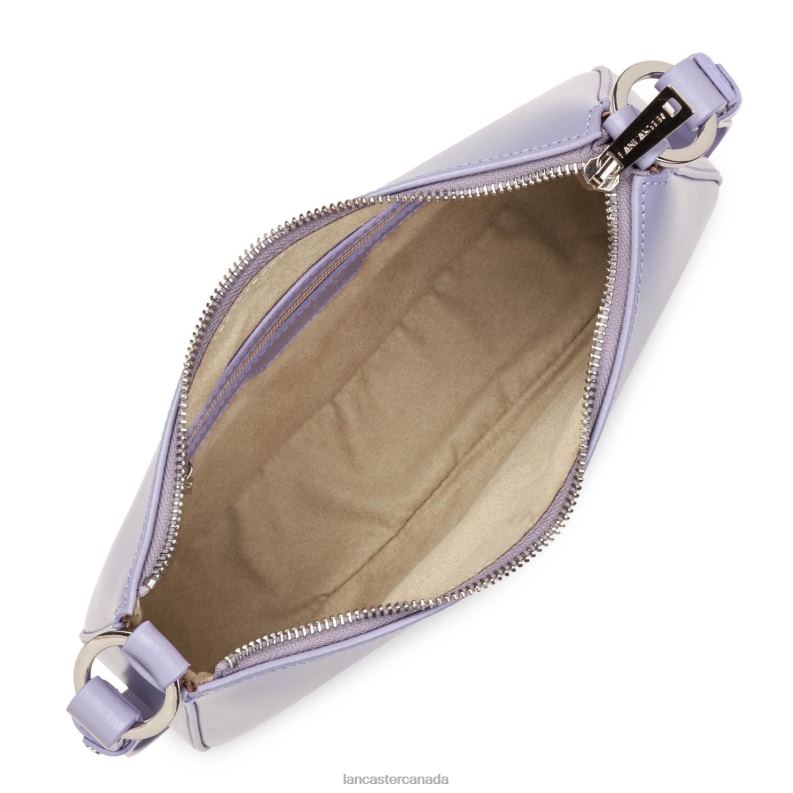 Women Crossbody Bag Suave Ace 4J6H395 Bag Mauve Lancaster Paris