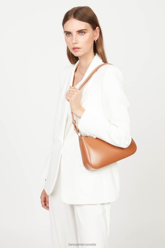 Women Crossbody Bag Suave Ace 4J6H397 Bag Camel Lancaster Paris