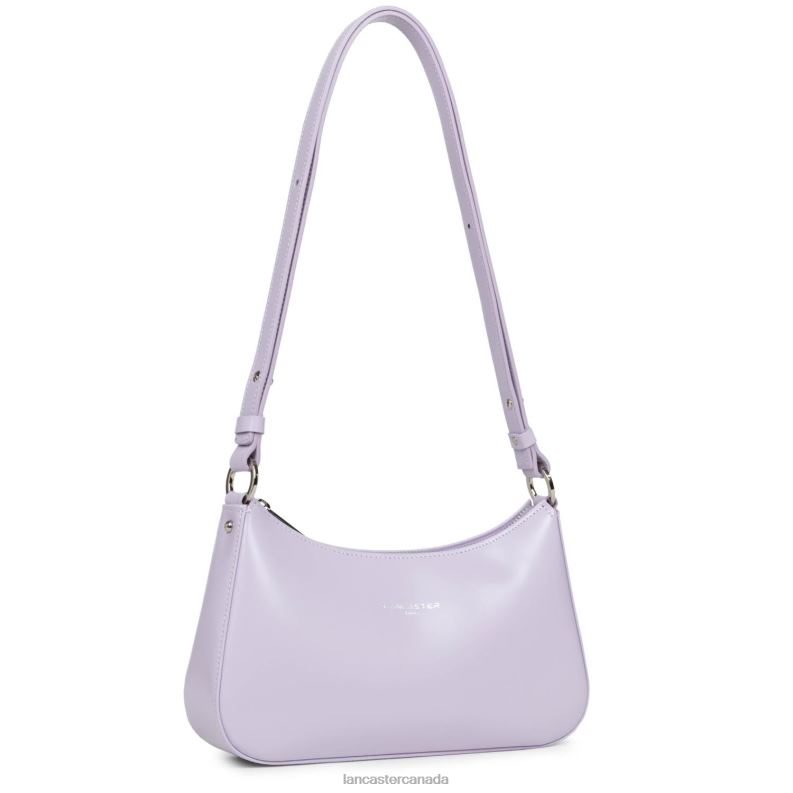 Women Crossbody Bag Suave Ace 4J6H402 Bag Lilas Lancaster Paris