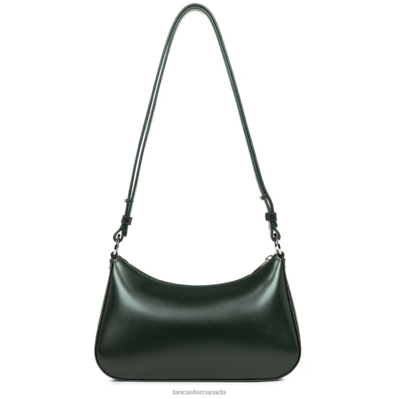 Women Crossbody Bag Suave Ace 4J6H404 Bag Vert Pin Lancaster Paris
