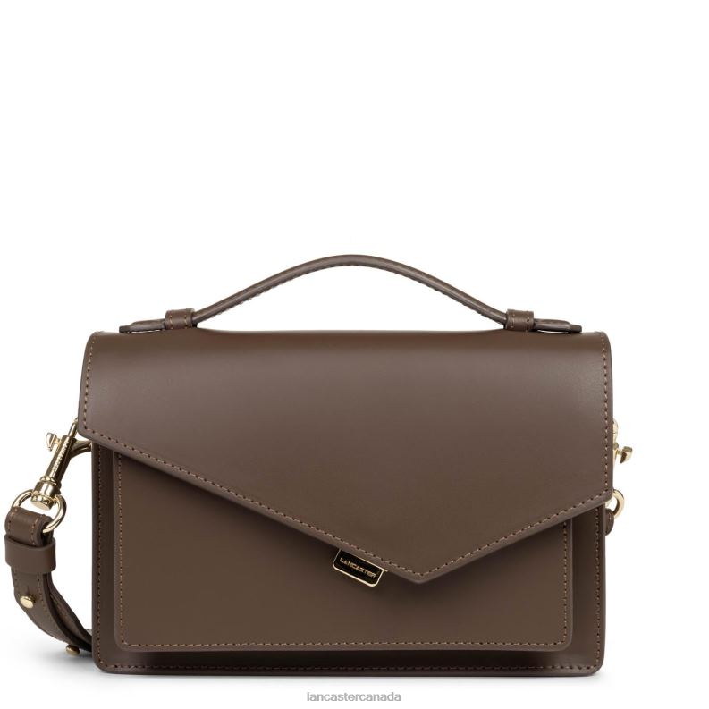 Women Crossbody Bag Zoe 4J6H479 Bag Brune Lancaster Paris