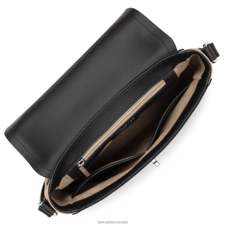 Women M Crossbody Bag City Mae 4J6H2255 Bag Noir-Nude Lancaster Paris