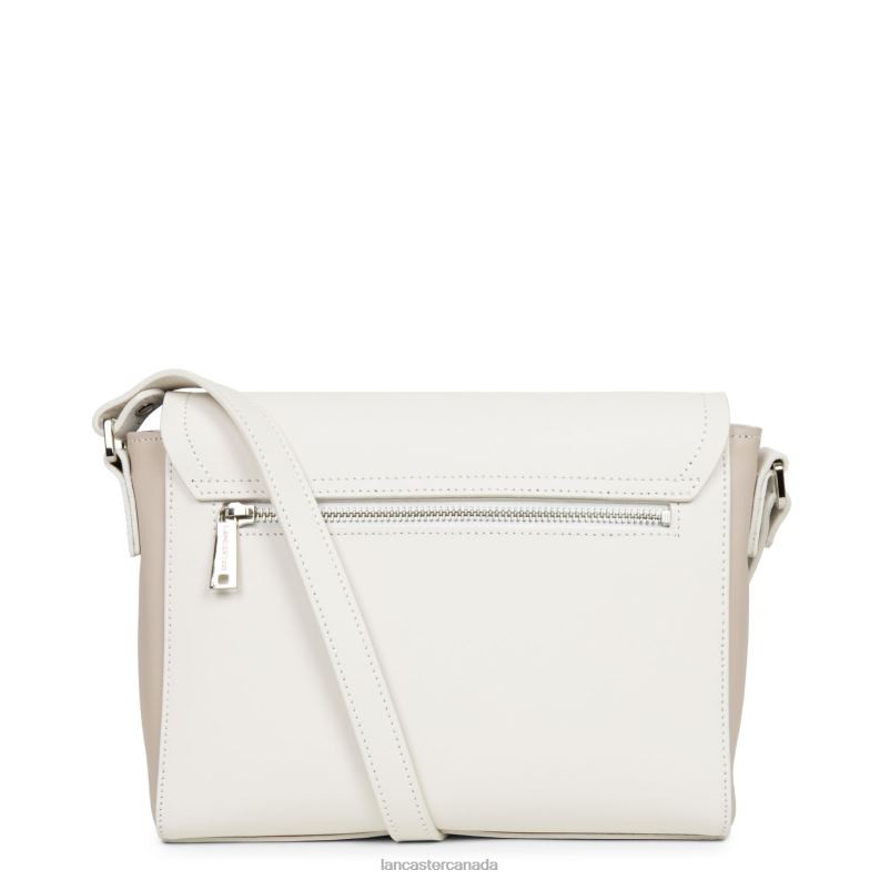 Women M Crossbody Bag City Mae 4J6H2269 Bag Ecru-Galet Rose Lancaster Paris