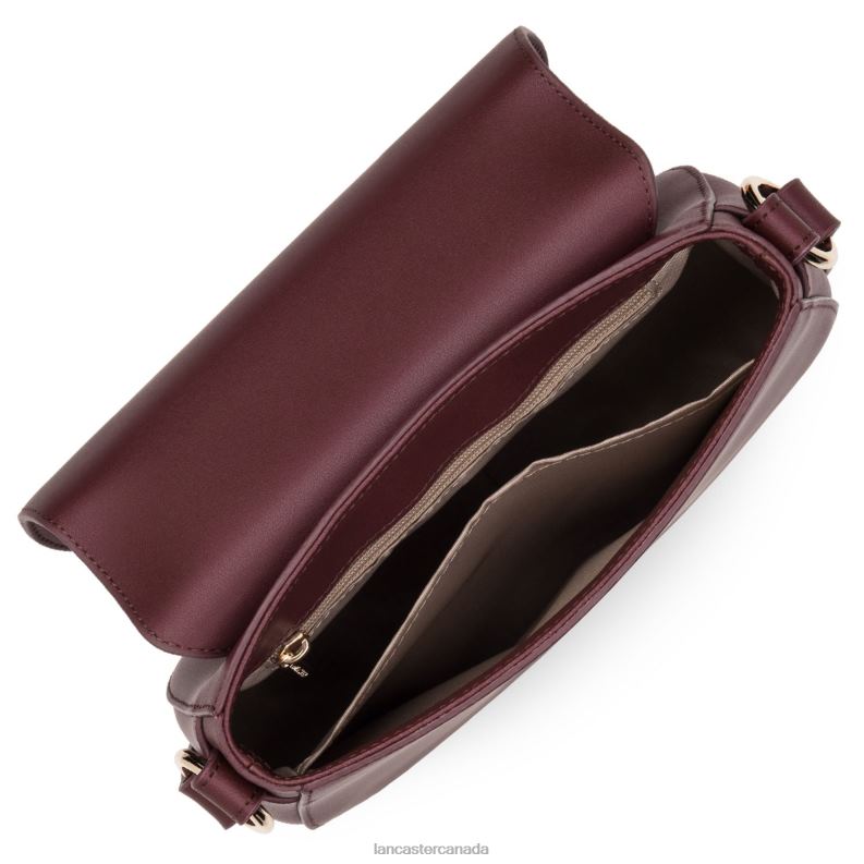 Women M Crossbody Bag City Philos 4J6H1692 Bag Pourpre Lancaster Paris