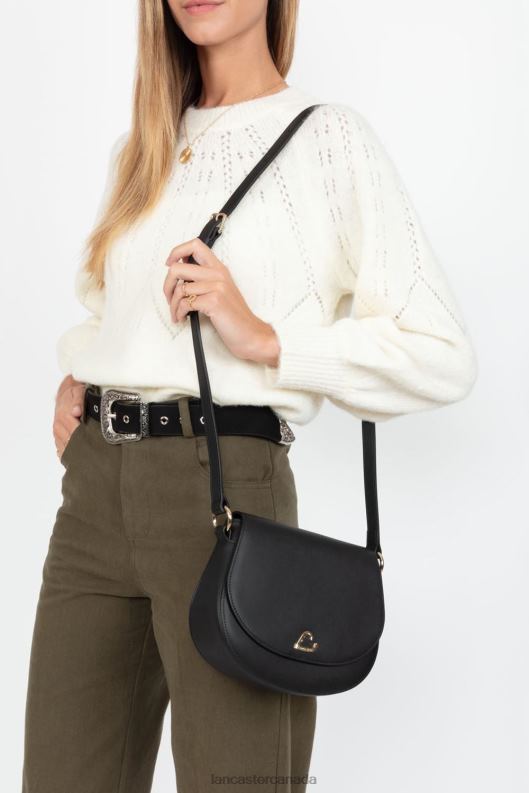 Women M Crossbody Bag City Philos 4J6H1696 Bag Noir Lancaster Paris