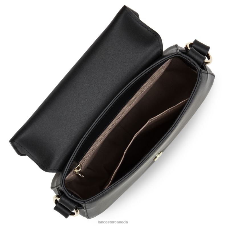 Women M Crossbody Bag City Philos 4J6H1696 Bag Noir Lancaster Paris