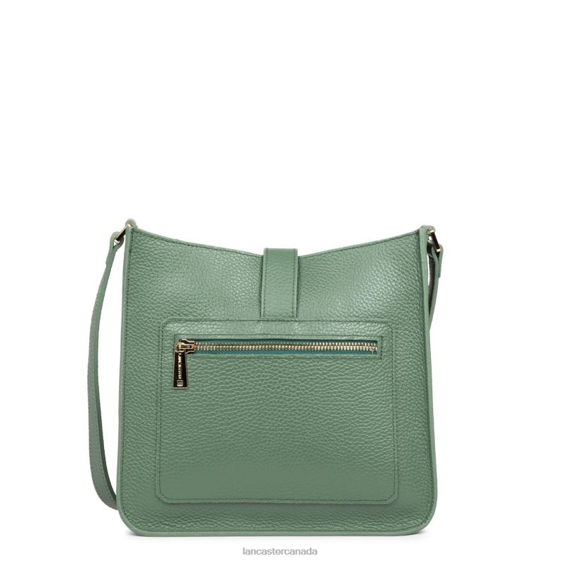Women M Crossbody Bag Foulonne Double Hook 4J6H1529 Bag Vert Foret-In-Or Lancaster Paris
