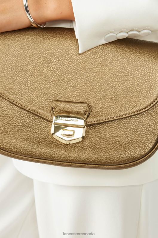 Women M Crossbody Bag Foulonne Milano 4J6H1390 Bag Gold Antic Lancaster Paris