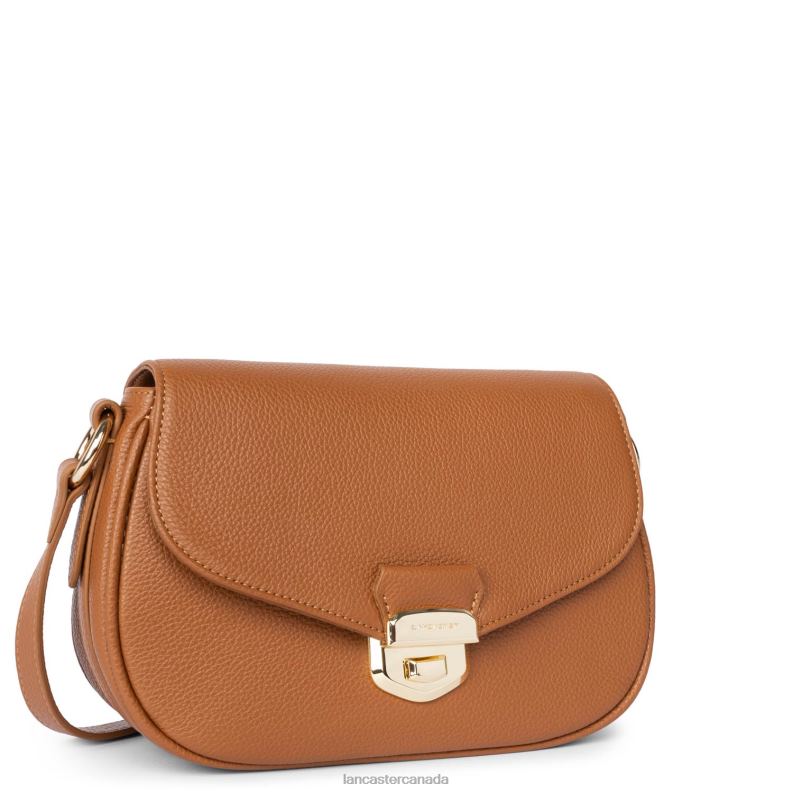 Women M Crossbody Bag Foulonne Milano 4J6H1398 Bag Caramel Lancaster Paris