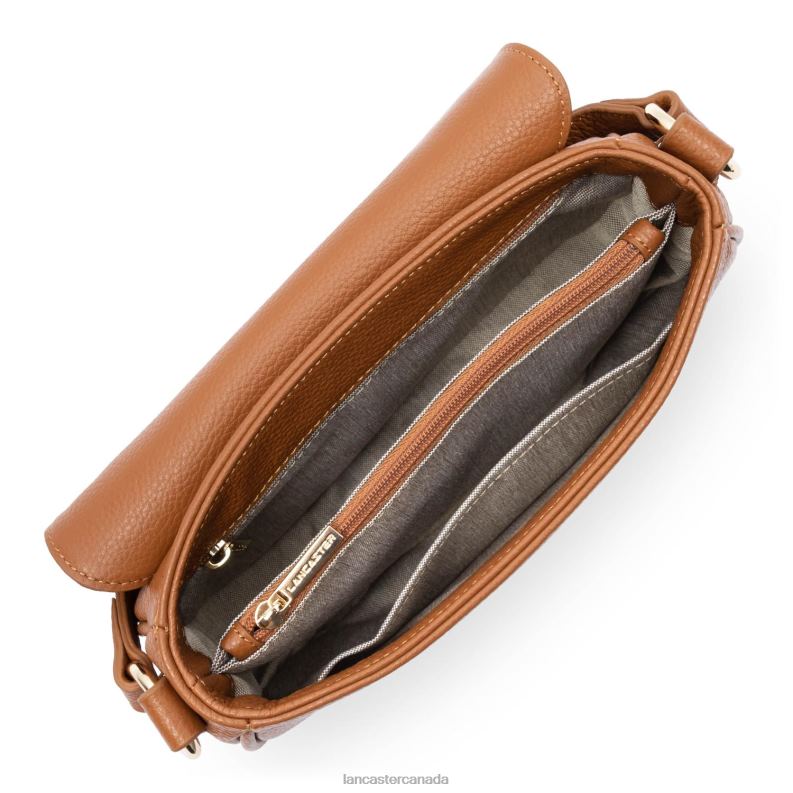 Women M Crossbody Bag Foulonne Milano 4J6H1398 Bag Caramel Lancaster Paris