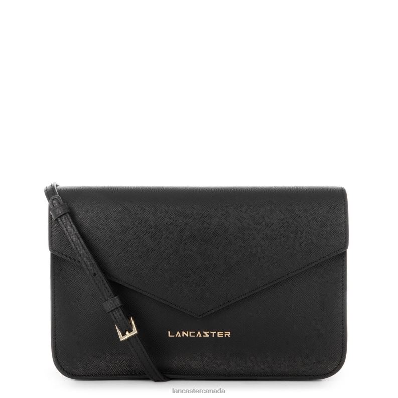 Women M Crossbody Bag Saffiano Signature 4J6H2112 Bag Noir Lancaster Paris