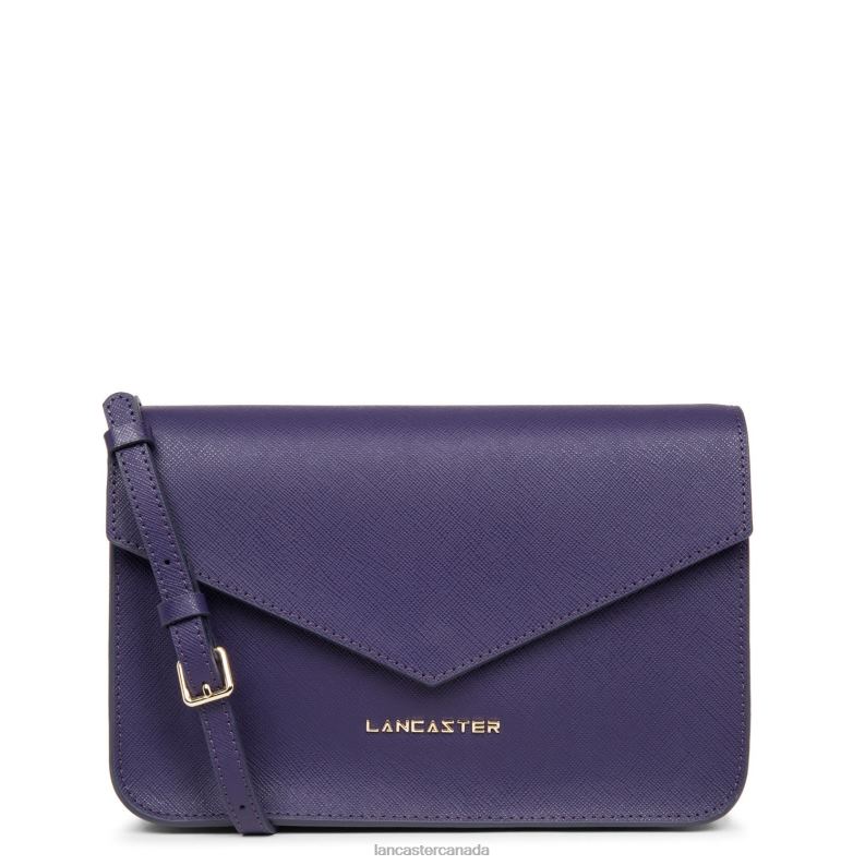 Women M Crossbody Bag Saffiano Signature 4J6H2121 Bag Violet Lancaster Paris