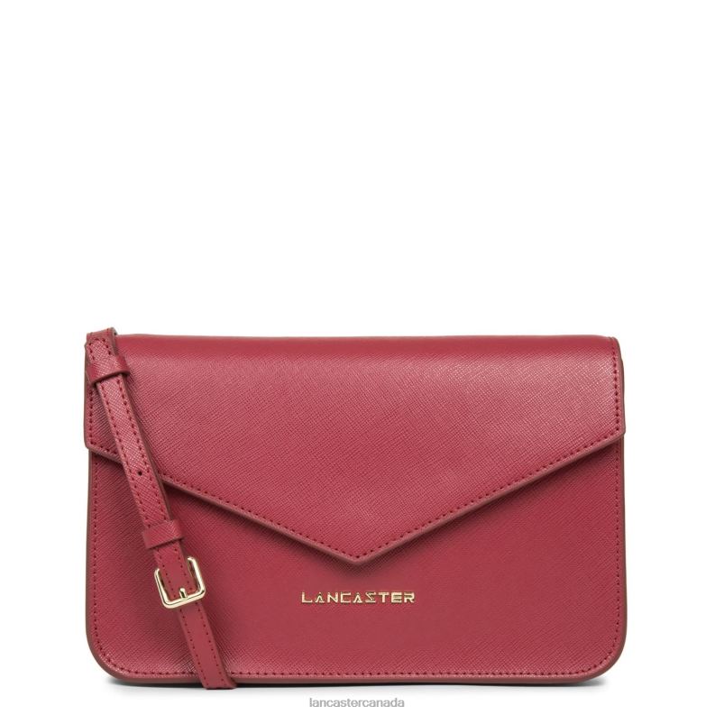 Women M Crossbody Bag Saffiano Signature 4J6H2126 Bag Framboise Lancaster Paris
