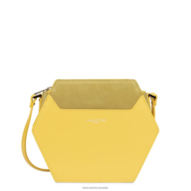 Women M Crossbody Bag Smooth Ruche 4J6H2202 Bag Poussin Lancaster Paris