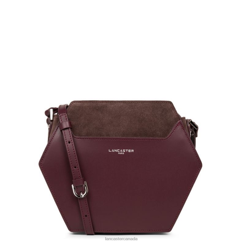 Women M Crossbody Bag Smooth Ruche 4J6H2213 Bag Pourpre Lancaster Paris