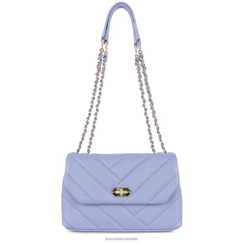 Women M Crossbody Bag Soft Matelasse 4J6H1607 Bag Lavande Lancaster Paris