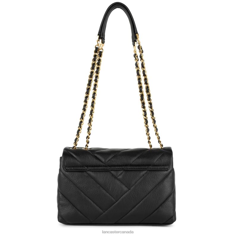 Women M Crossbody Bag Soft Matelasse 4J6H1611 Bag Noir Lancaster Paris