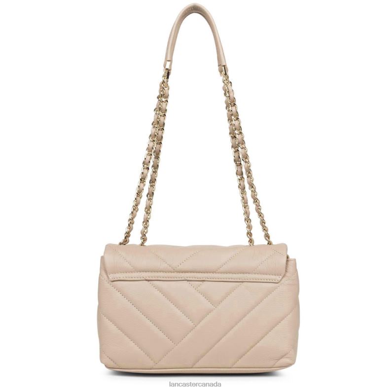 Women M Crossbody Bag Soft Matelasse 4J6H1615 Bag Beige Lancaster Paris