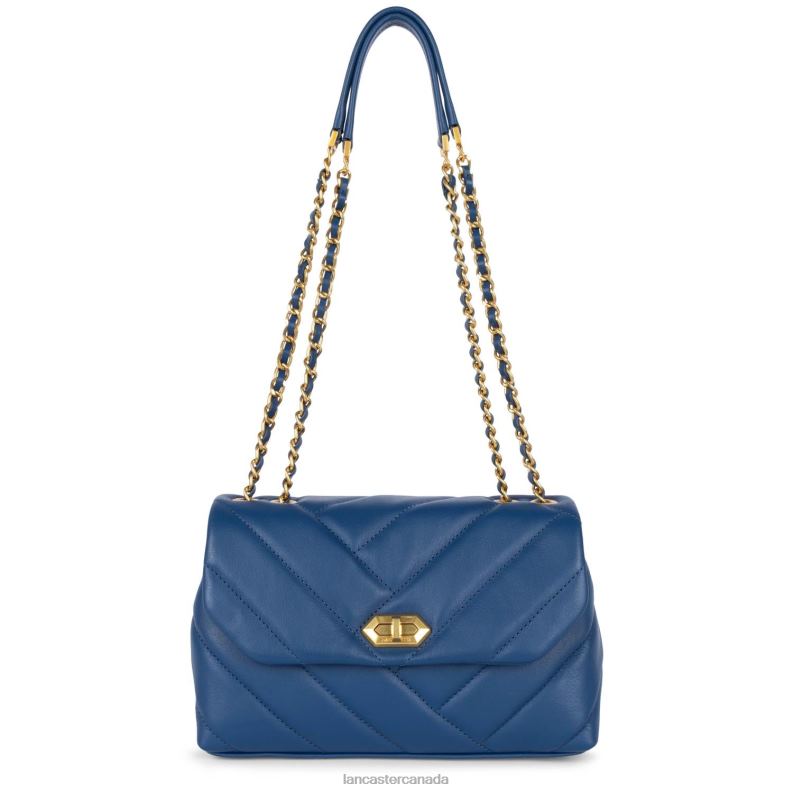 Women M Crossbody Bag Soft Matelasse 4J6H1617 Bag Bleu Lancaster Paris