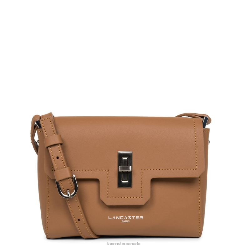 Women Small Crossbody Bag City Mae 4J6H2239 Bag Camel Lancaster Paris