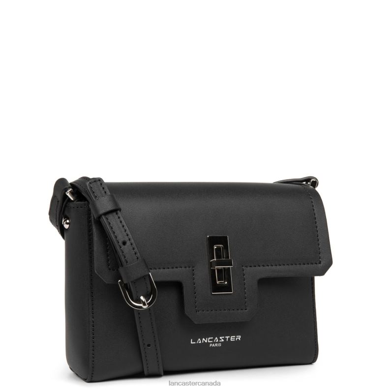 Women Small Crossbody Bag City Mae 4J6H2240 Bag Noir Lancaster Paris
