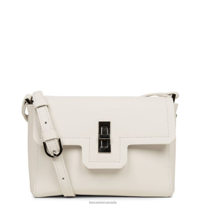 Women Small Crossbody Bag City Mae 4J6H2246 Bag Ecru Lancaster Paris