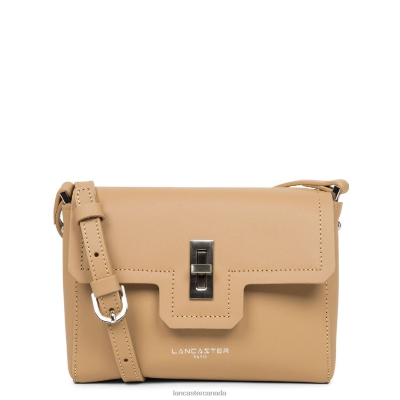 Women Small Crossbody Bag City Mae 4J6H2247 Bag Naturel Lancaster Paris