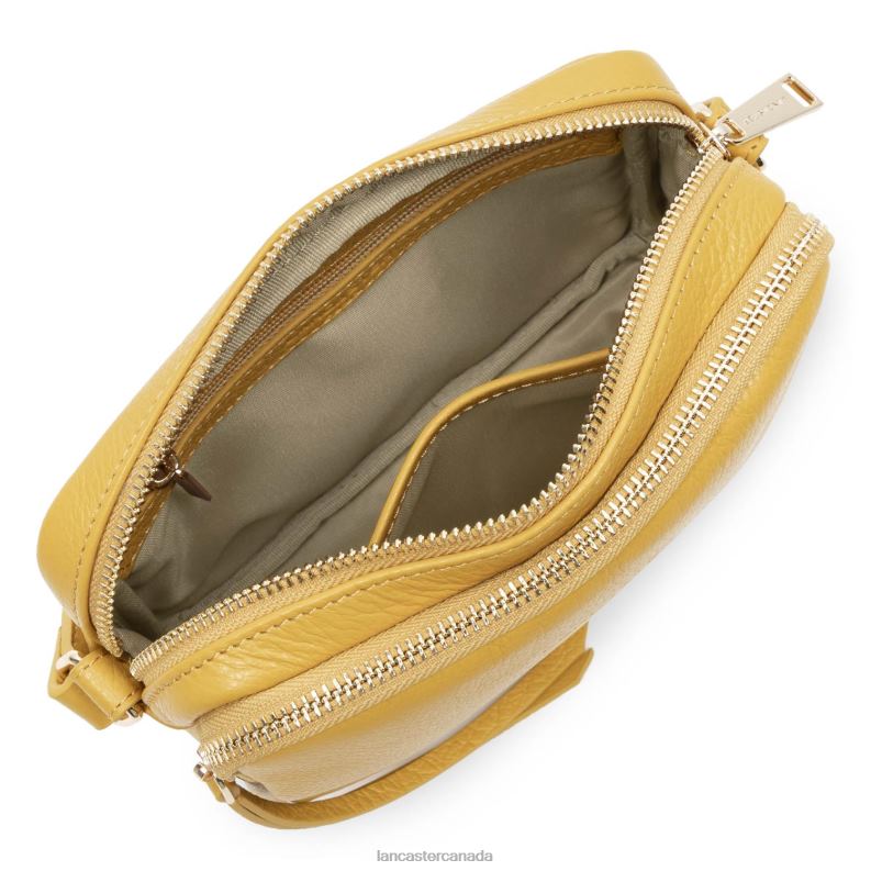Women Small Crossbody Bag Dune 4J6H1717 Bag Ocre Lancaster Paris