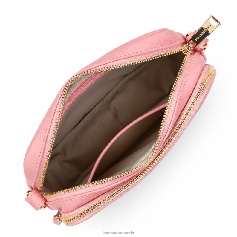 Women Small Crossbody Bag Dune 4J6H1718 Bag Rose Lancaster Paris