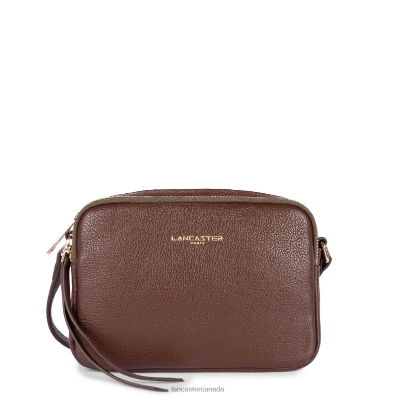 Women Small Crossbody Bag Dune 4J6H1719 Bag Chataigne Lancaster Paris
