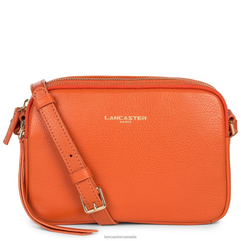 Women Small Crossbody Bag Dune 4J6H1724 Bag Orange Lancaster Paris