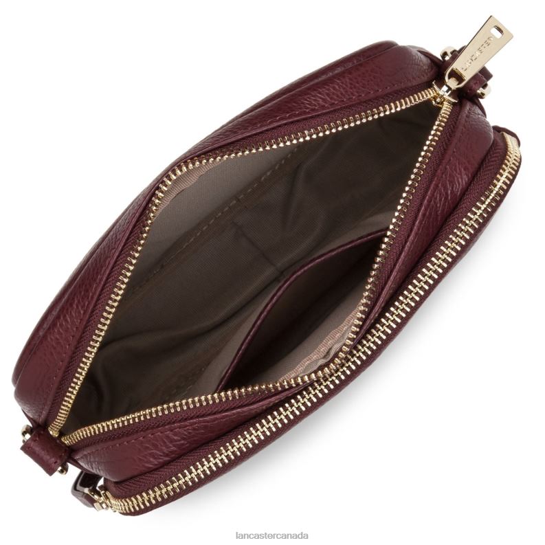 Women Small Crossbody Bag Dune 4J6H1729 Bag Pourpre Lancaster Paris