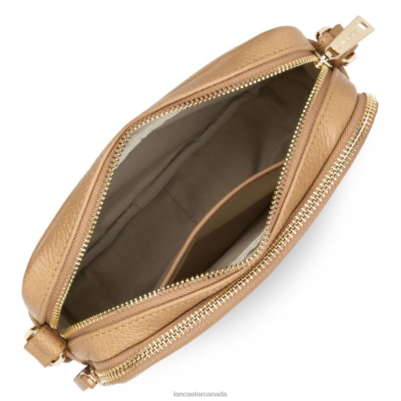 Women Small Crossbody Bag Dune 4J6H1730 Bag Naturel Lancaster Paris