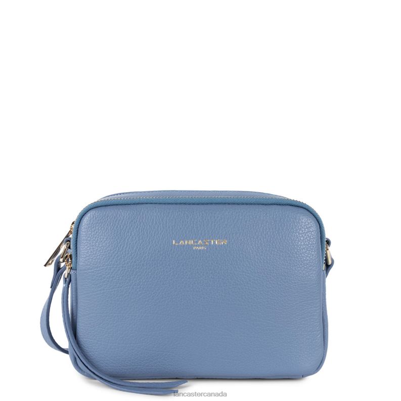 Women Small Crossbody Bag Dune 4J6H1734 Bag Bleu Stone Lancaster Paris