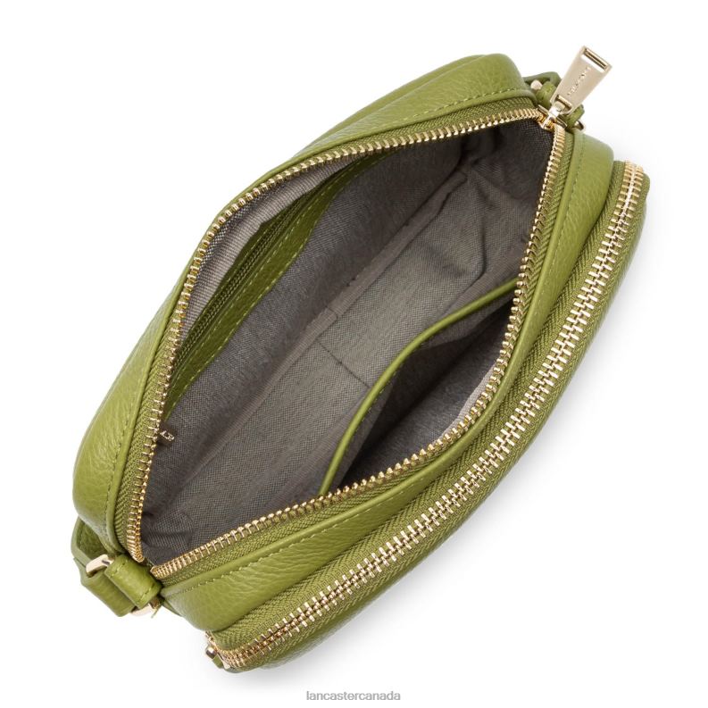 Women Small Crossbody Bag Dune 4J6H1736 Bag Olive Lancaster Paris
