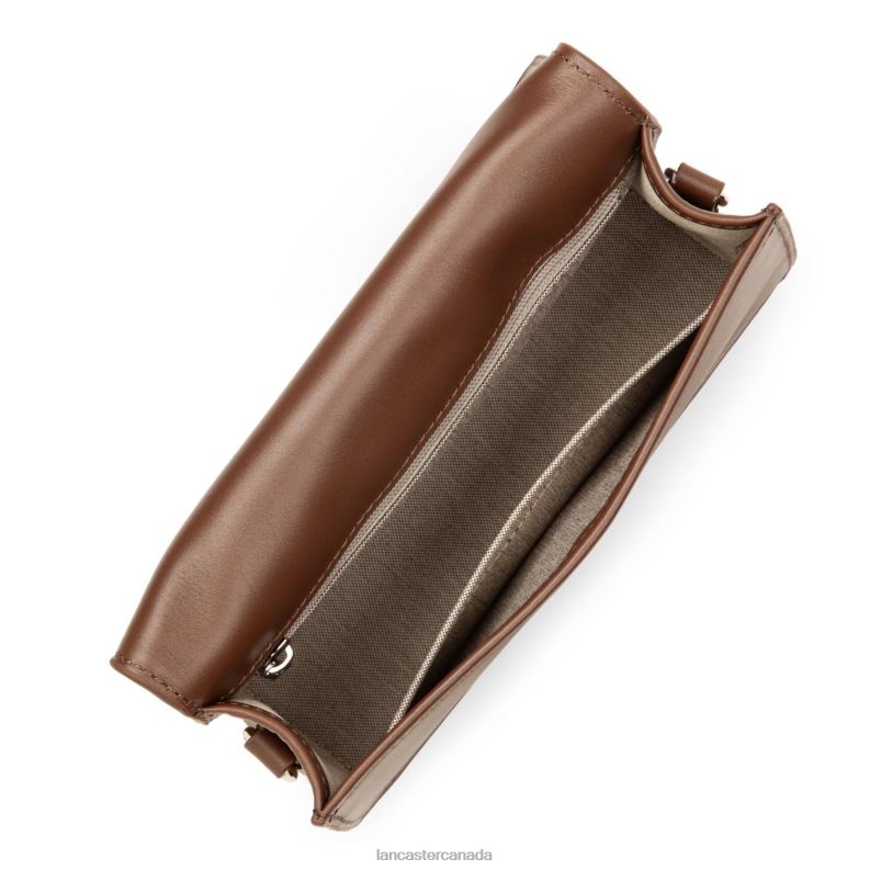 Women Small Crossbody Bag Fashion Ily 4J6H2399 Bag Marron Lancaster Paris