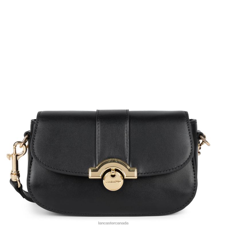 Women Small Crossbody Bag Fashion Medaille 4J6H1456 Bag Noir Lancaster Paris