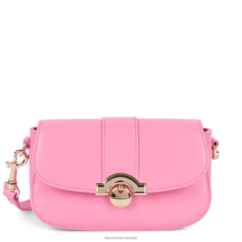 Women Small Crossbody Bag Fashion Medaille 4J6H1463 Bag Rose Lancaster Paris