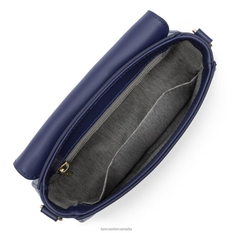 Women Small Crossbody Bag Fashion Medaille 4J6H1464 Bag Bleu Roi Lancaster Paris