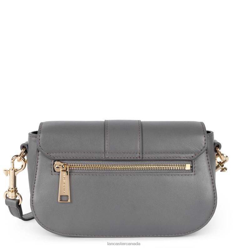 Women Small Crossbody Bag Fashion Medaille 4J6H1466 Bag Gris Chaud Lancaster Paris